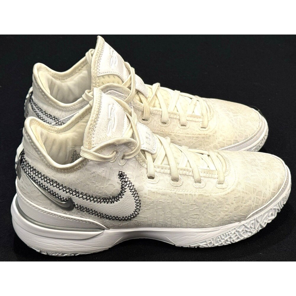 Nike LeBron NXXT Gen Shoes Mens Size 7.5 White Basketball Sneakers DR8784-101